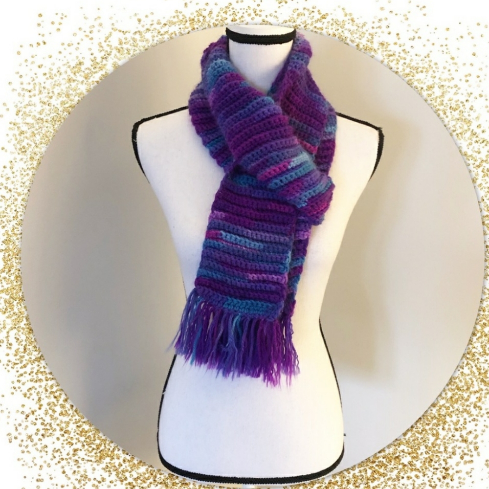 Knit boutique scarf